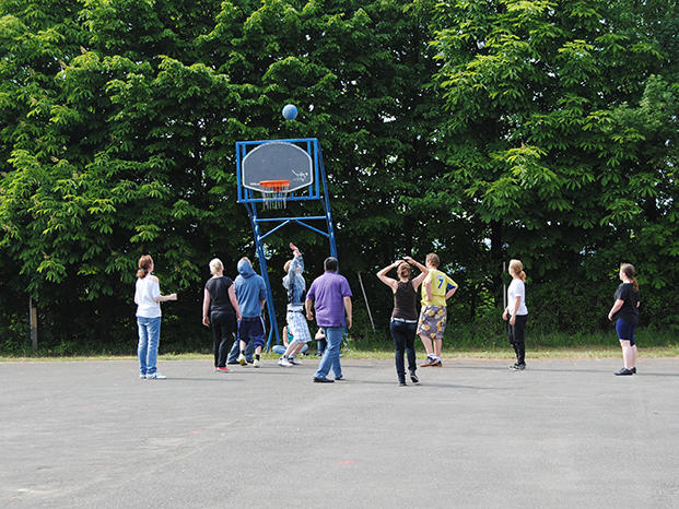 Basketballplatz