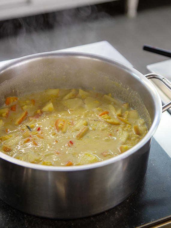 Suppe kochen
