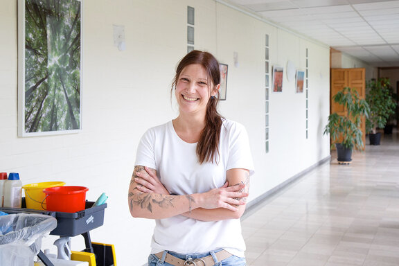 Mitarbeiterin in der Hauswirtschaft