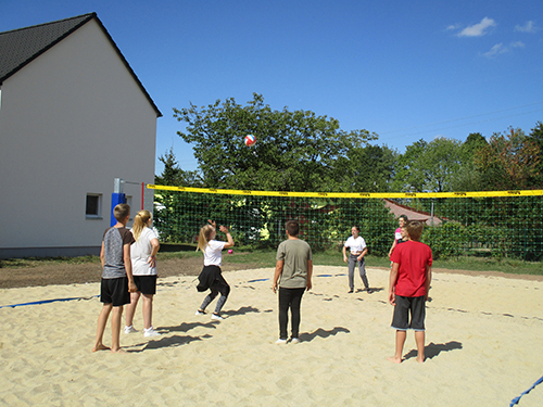 Beachvolleyballfeld